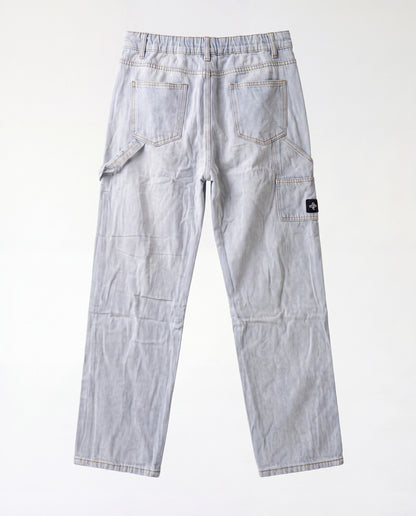 Jeans -  Baggy Denim Ripped