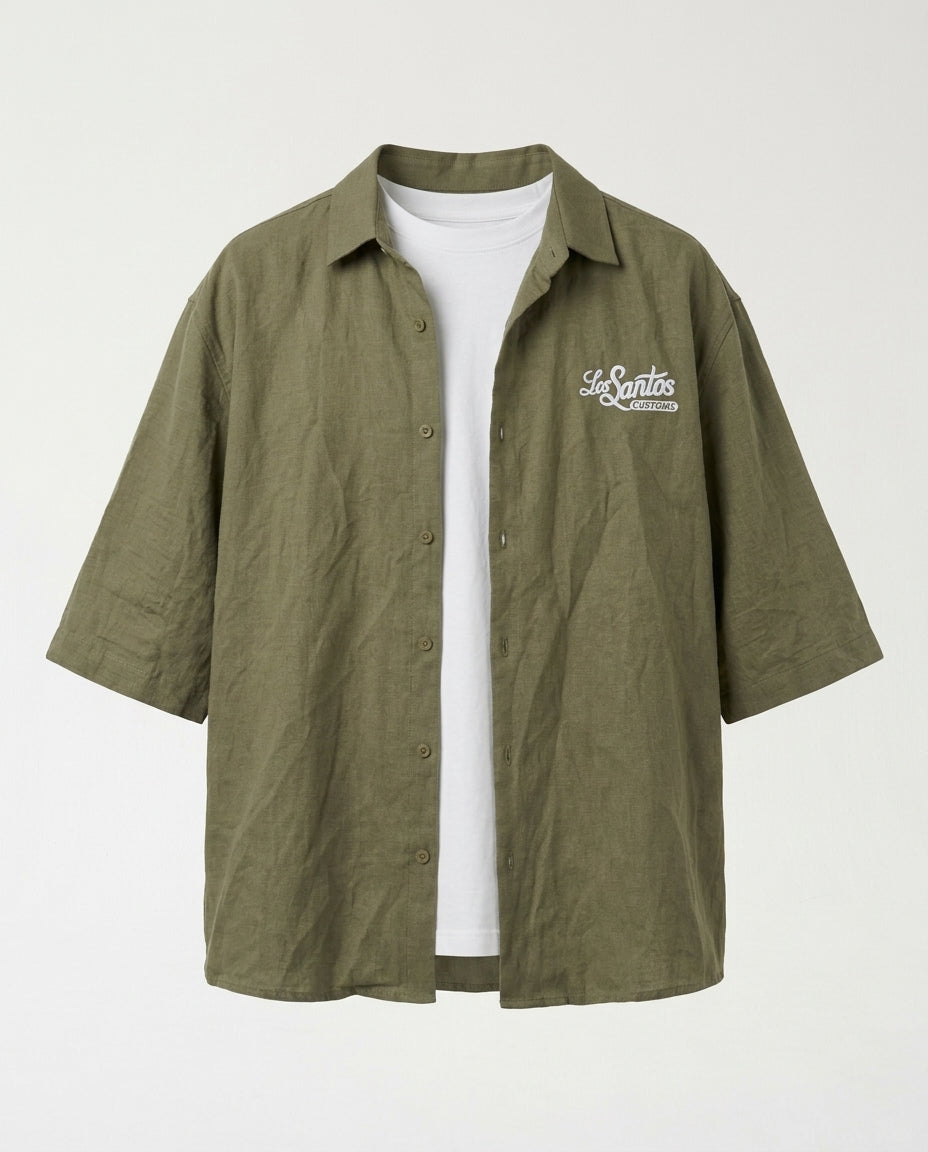 Shirt- Santos Green