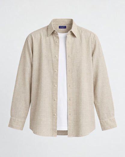 Shirt Oversize- FO Beige