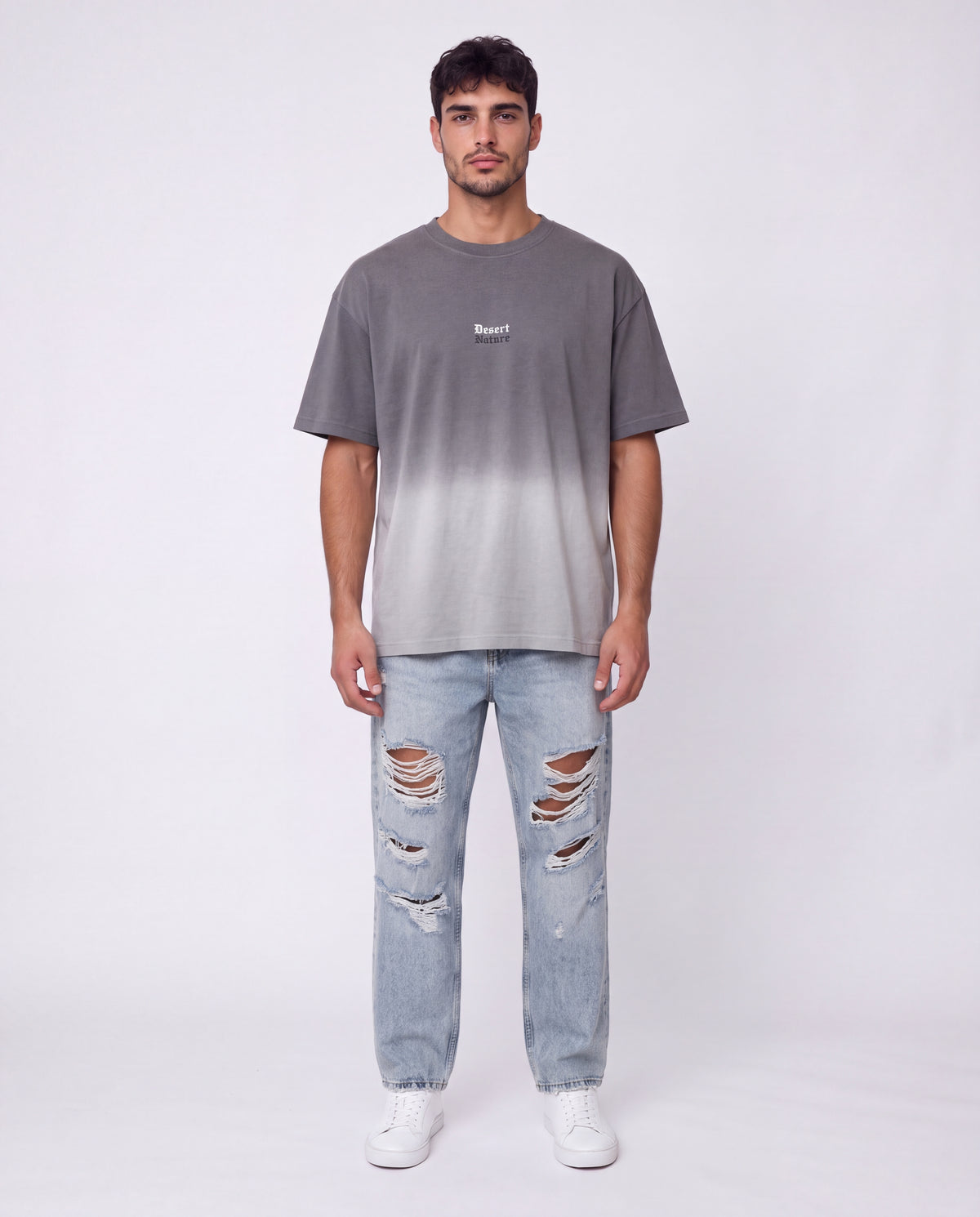 T-shirt -  Dessert Gray