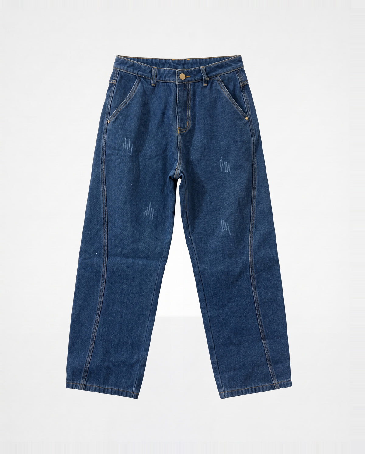 Jeans- Oversize Casual Blue
