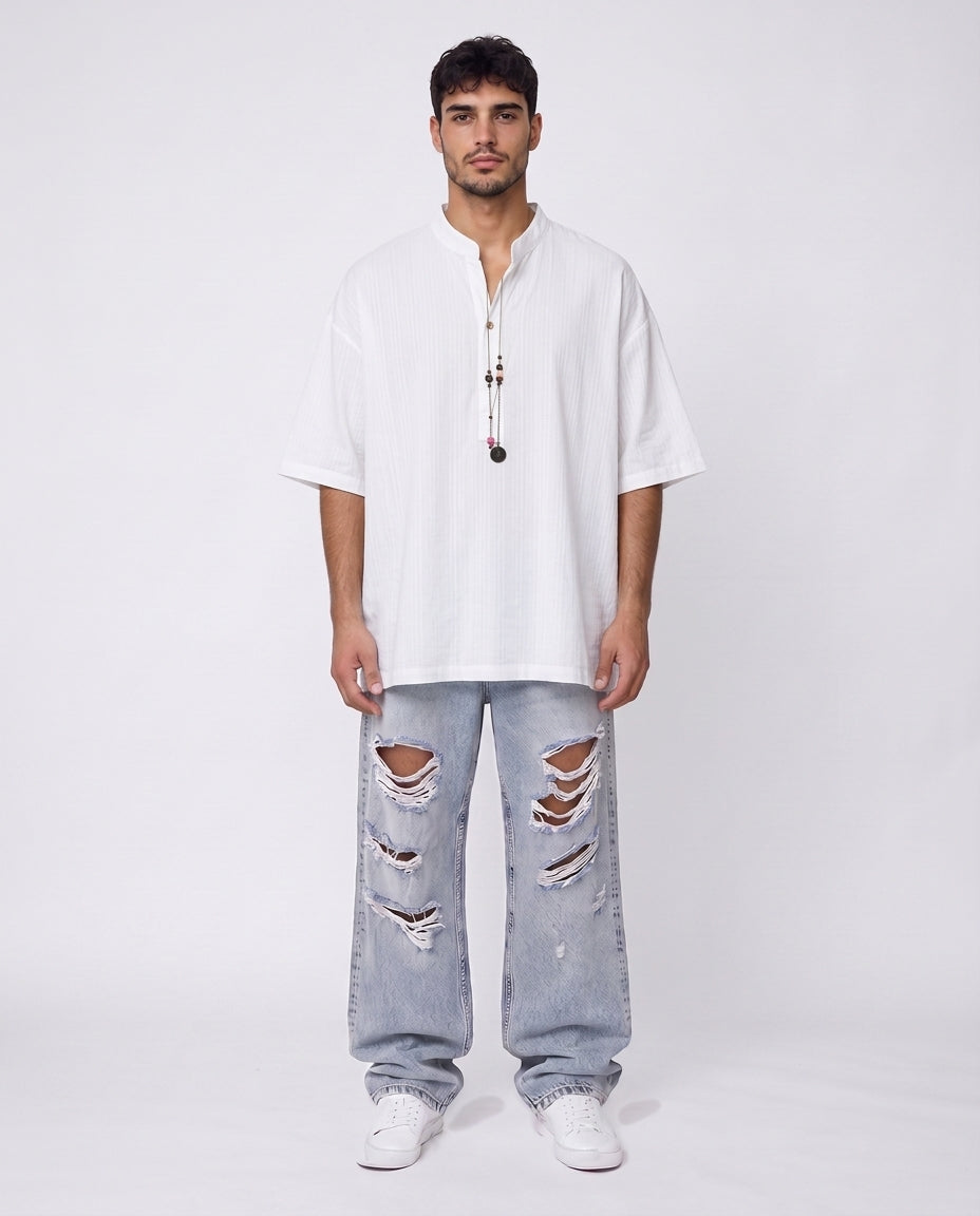 Shirt- Charm White