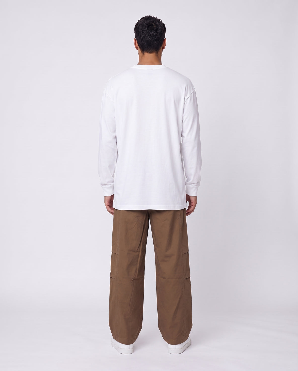Pants- Linen balloon baggy Khaki