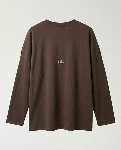 SHIRT- Raw Edge Brown
