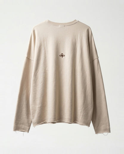 SHIRT- Raw Edge Beige