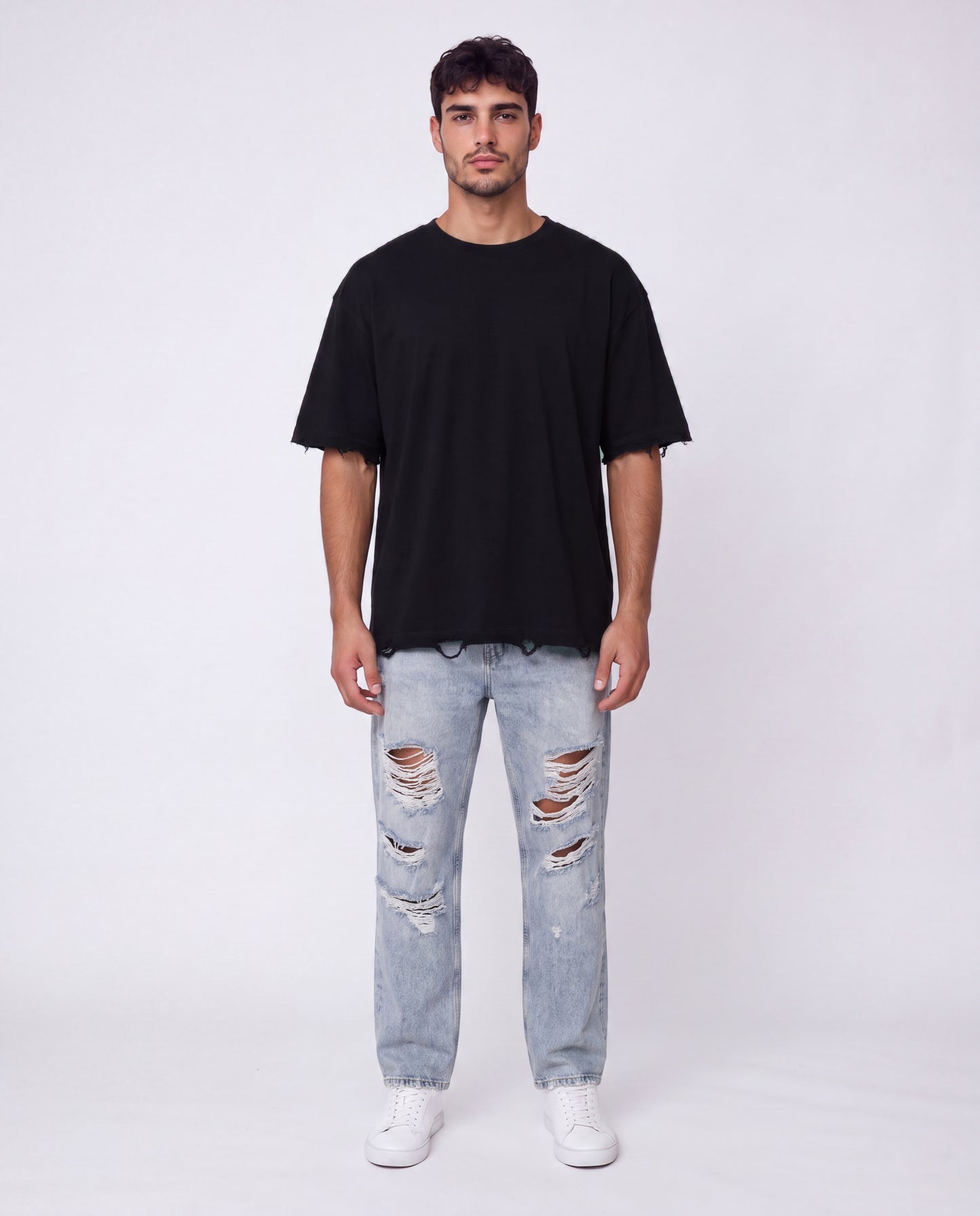 T-shirt Eilat linen Black