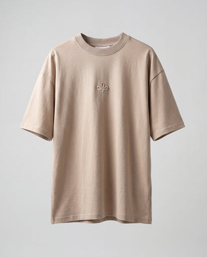 T-shirt- Oversize Flok Mocha
