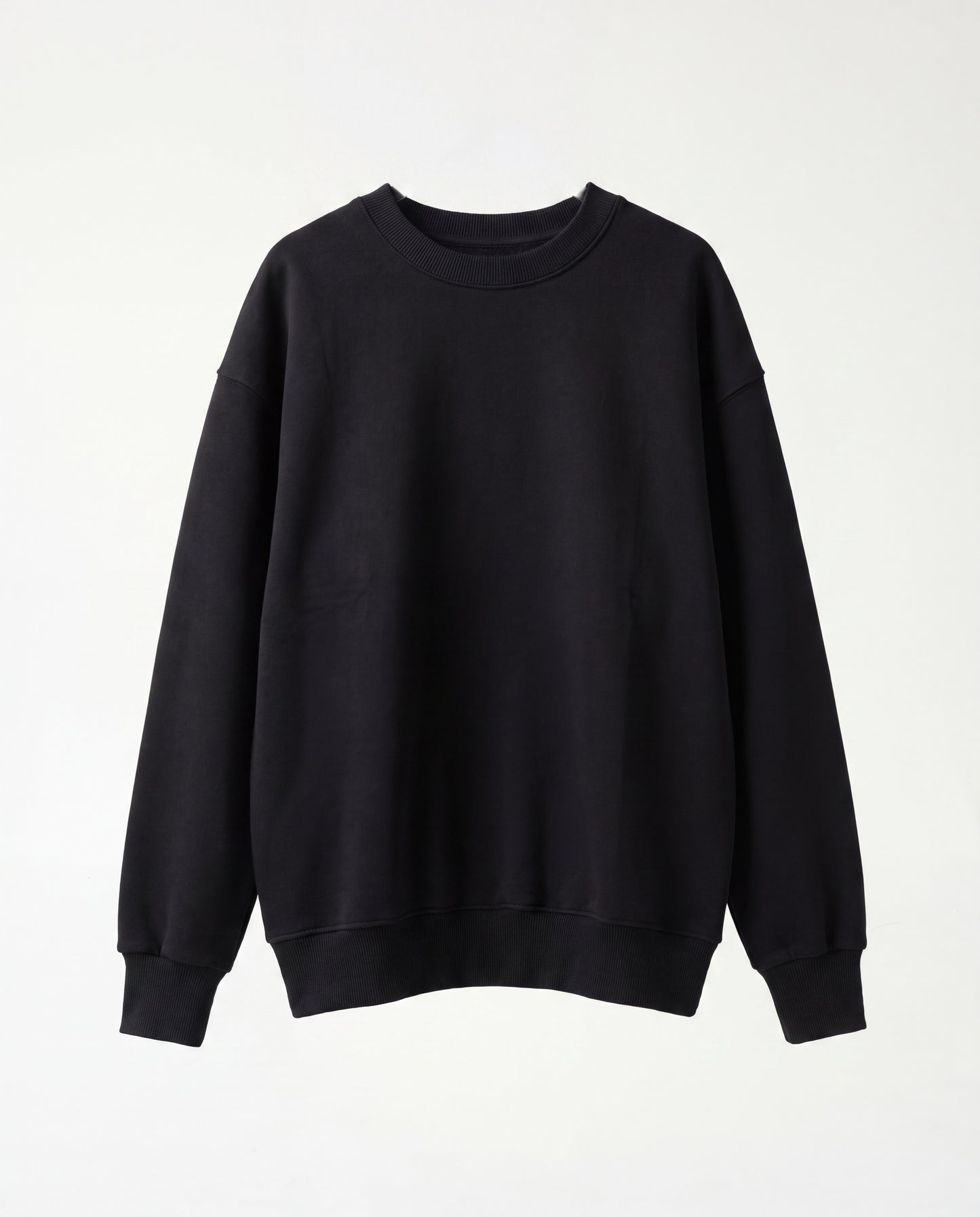 Sweatshirt - Plain Black
