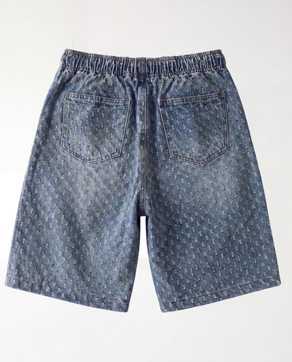 Short - Blue Lines Jeans Plusim