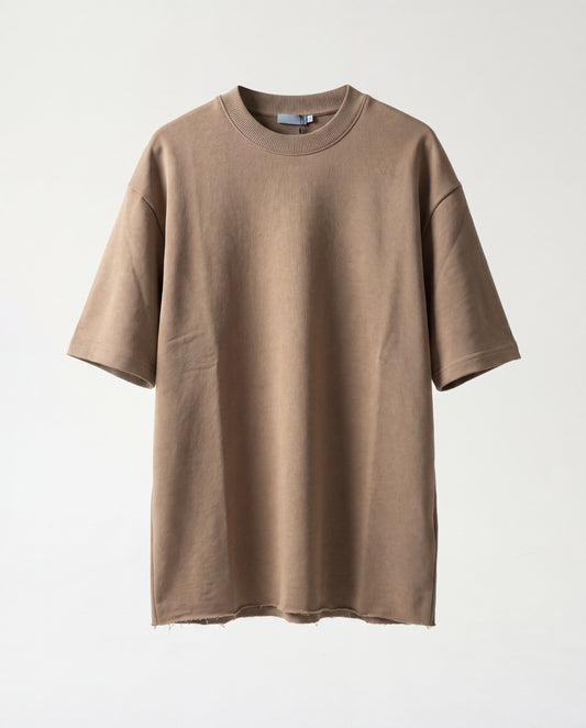 T-shirt- Oversize Plain Brown