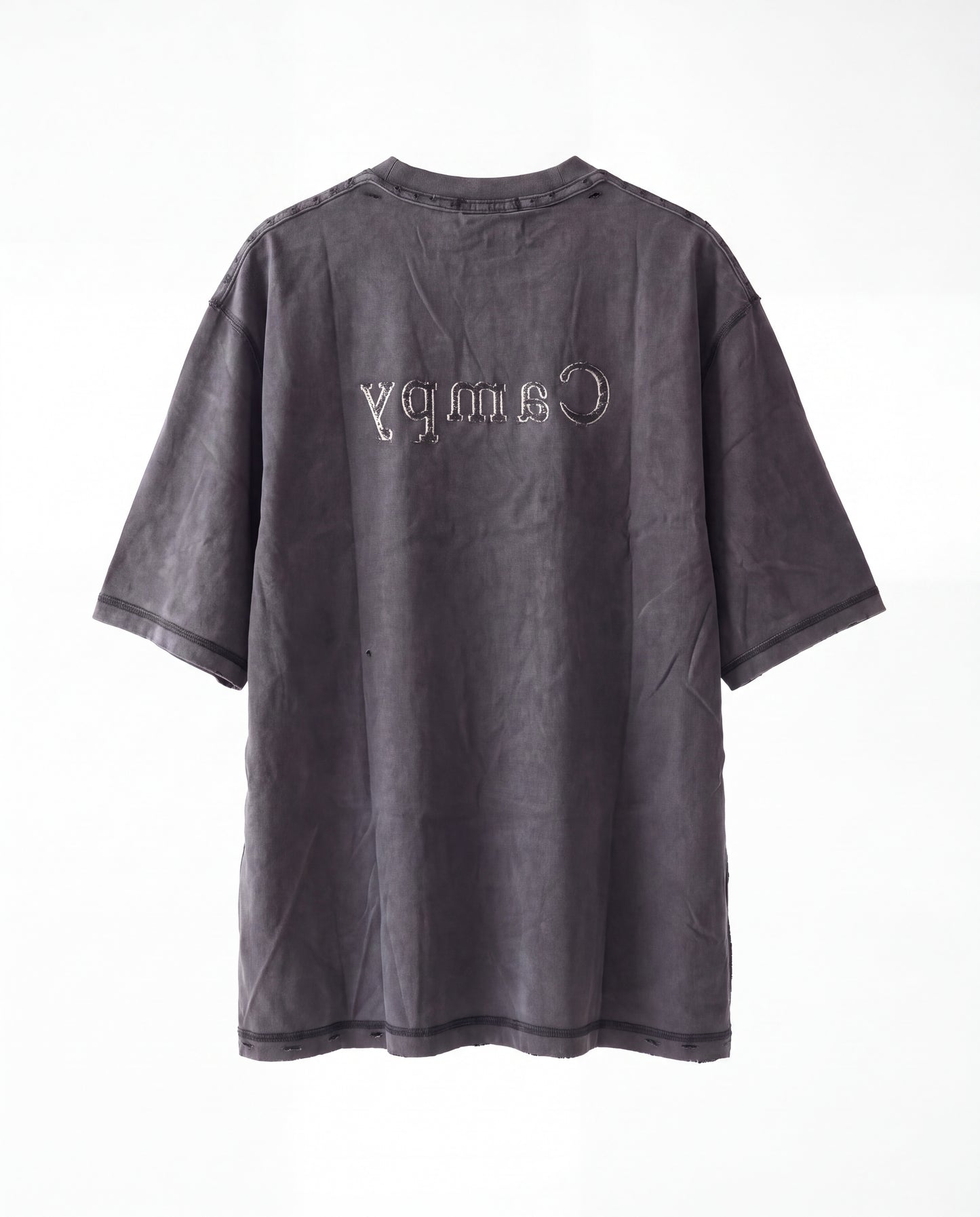T-shirt- Oversize OverLock Gray