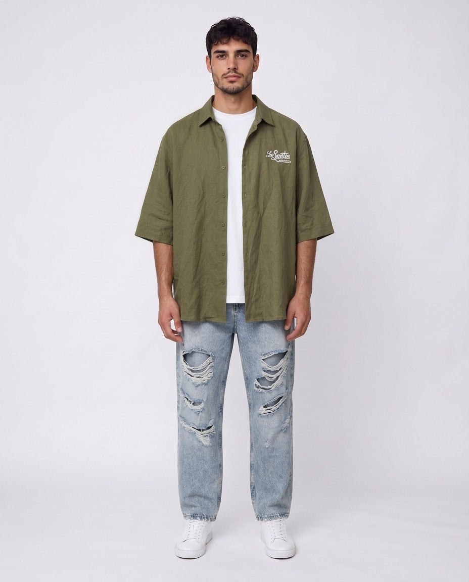 Shirt- Santos Green