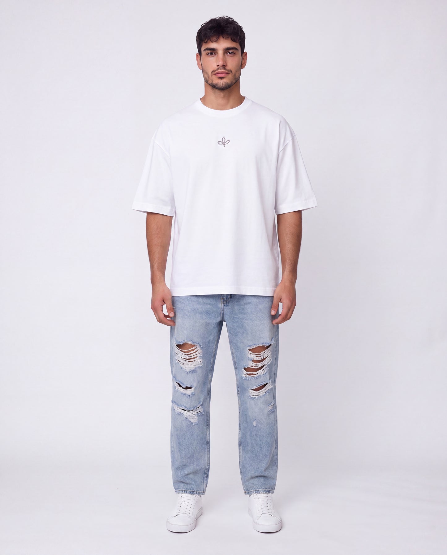 T-shirt- Oversize 00 Gray