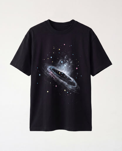 T-shirt- Oversize Space Black