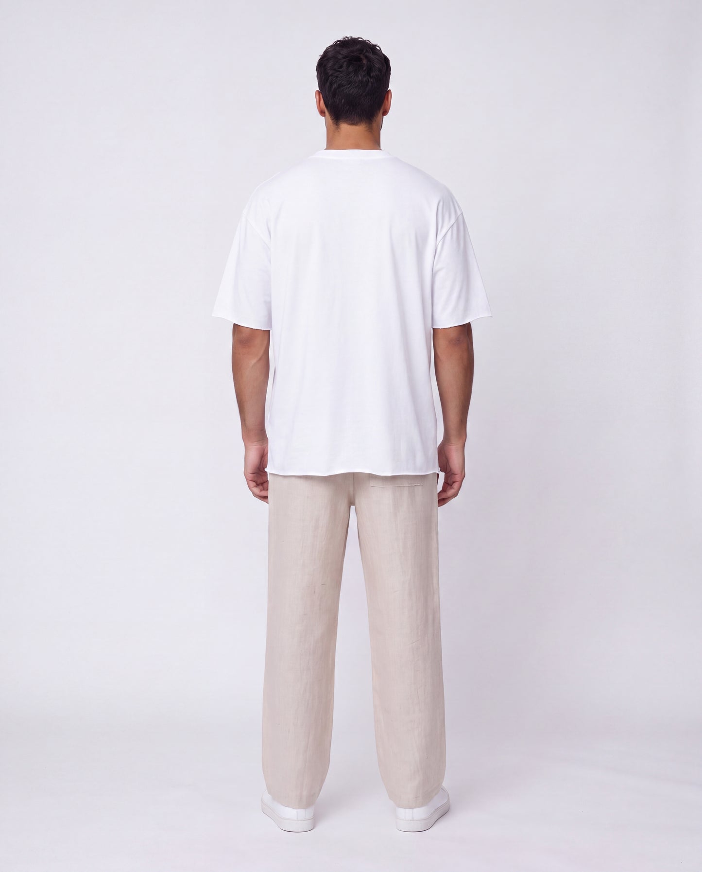 Pants Linen - Eliya Double Cream