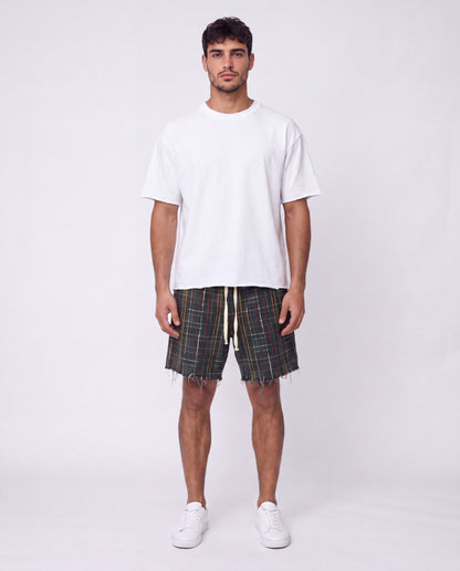 Short - Plaid Green