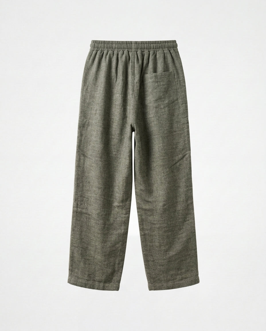 PANTS- Straight Green