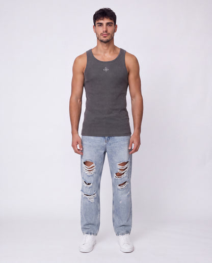 Tank Top- Ben Dark Gray