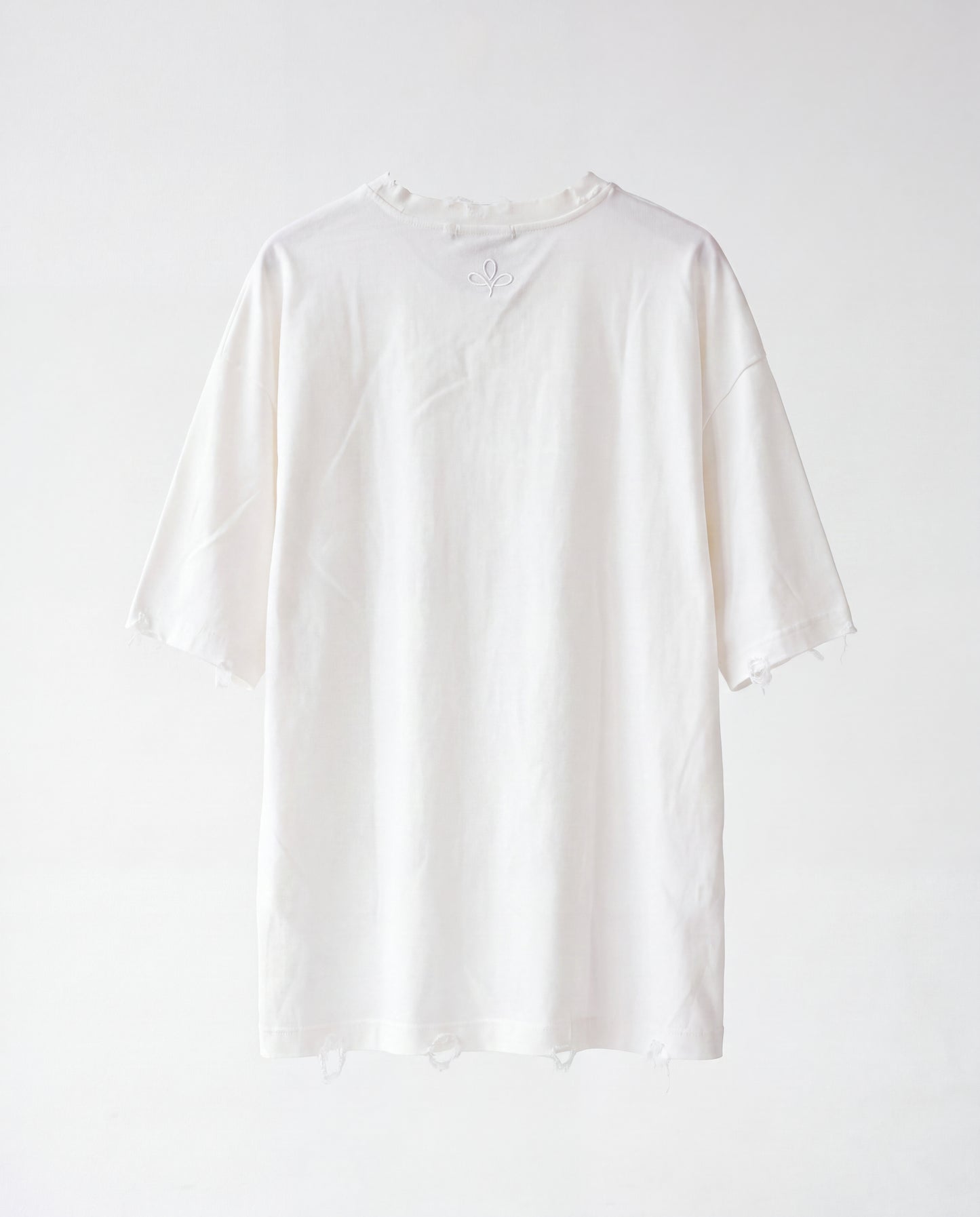 T-shirt Liam's linen rips White Pro