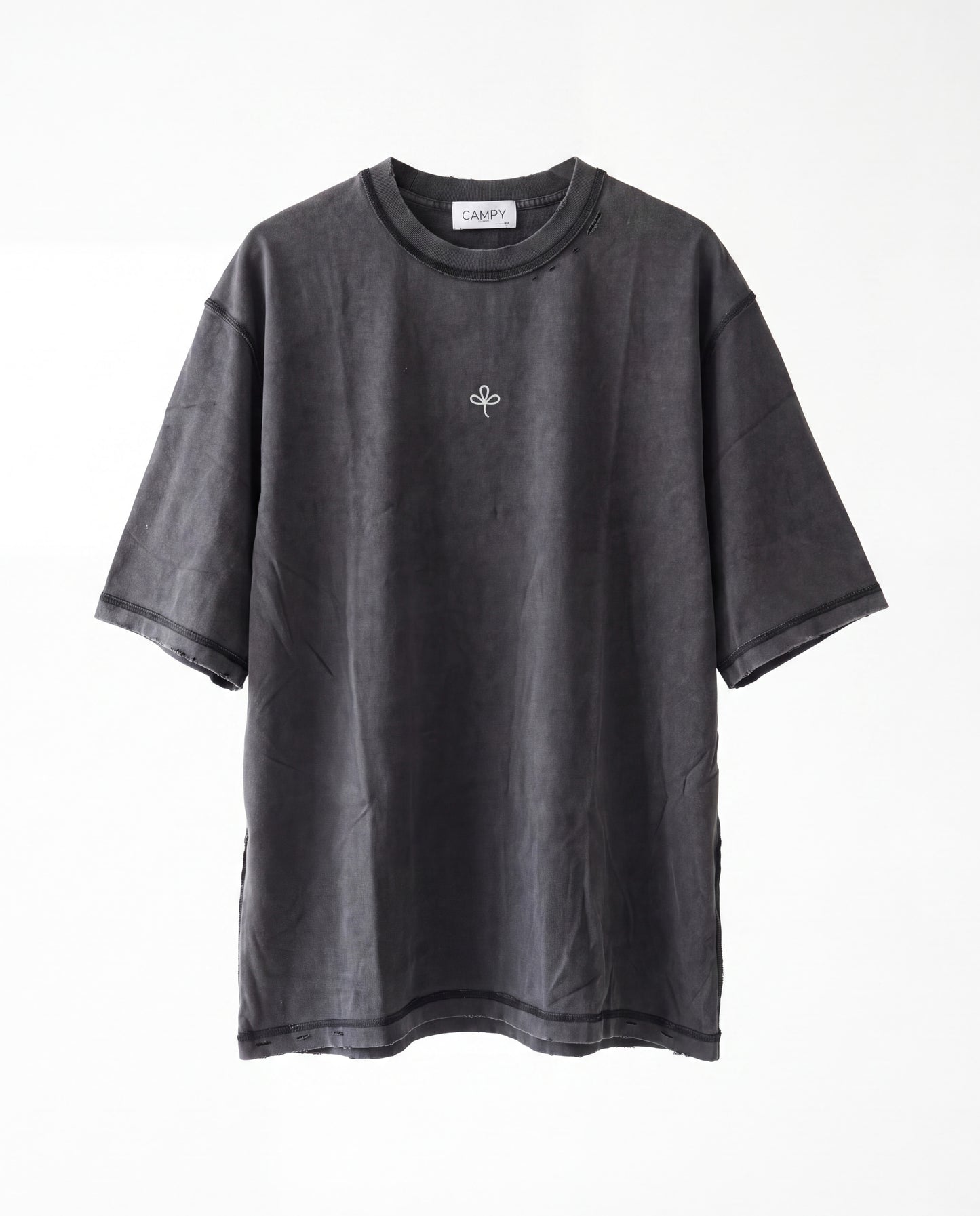 T-shirt- Oversize OverLock Gray
