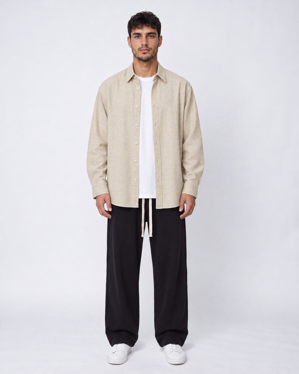Shirt Oversize- FO Beige