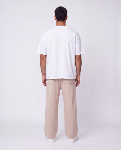 PANTS Front Patch- Beige