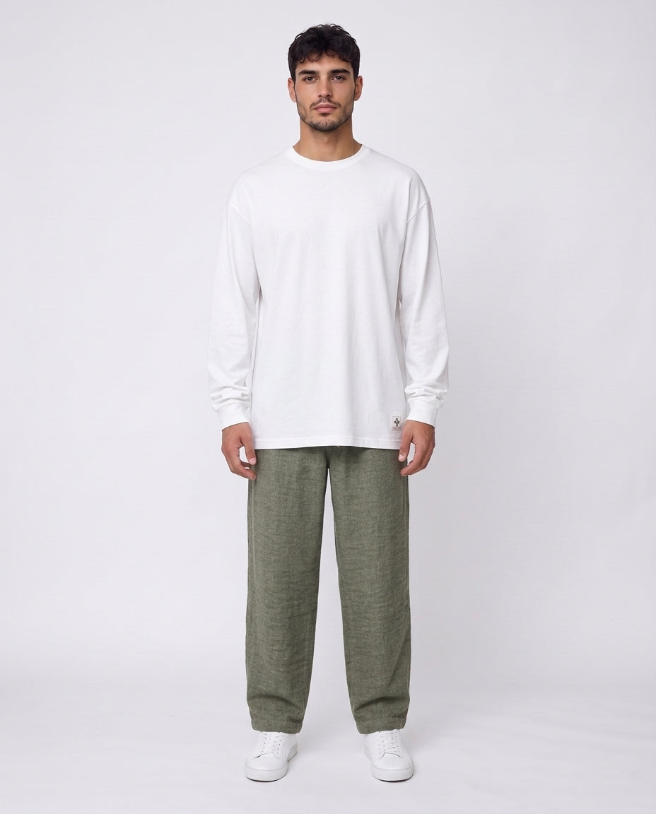 PANTS- Straight Green