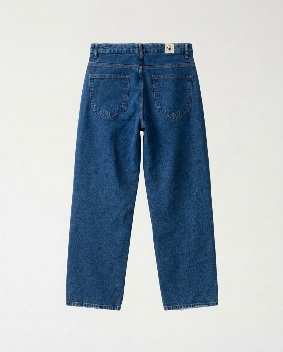 Jeans- Straight Blue 11404