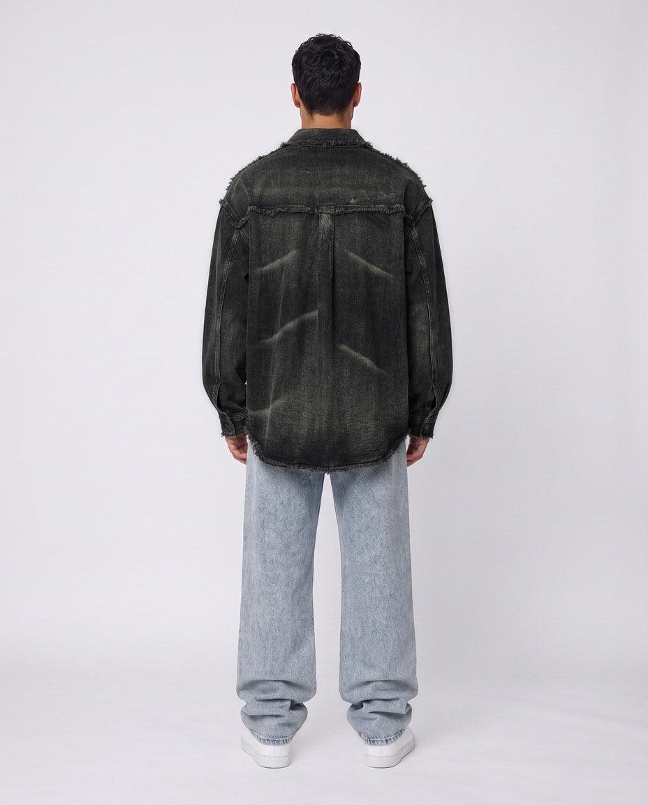 Jacket- Oversize Bary Black