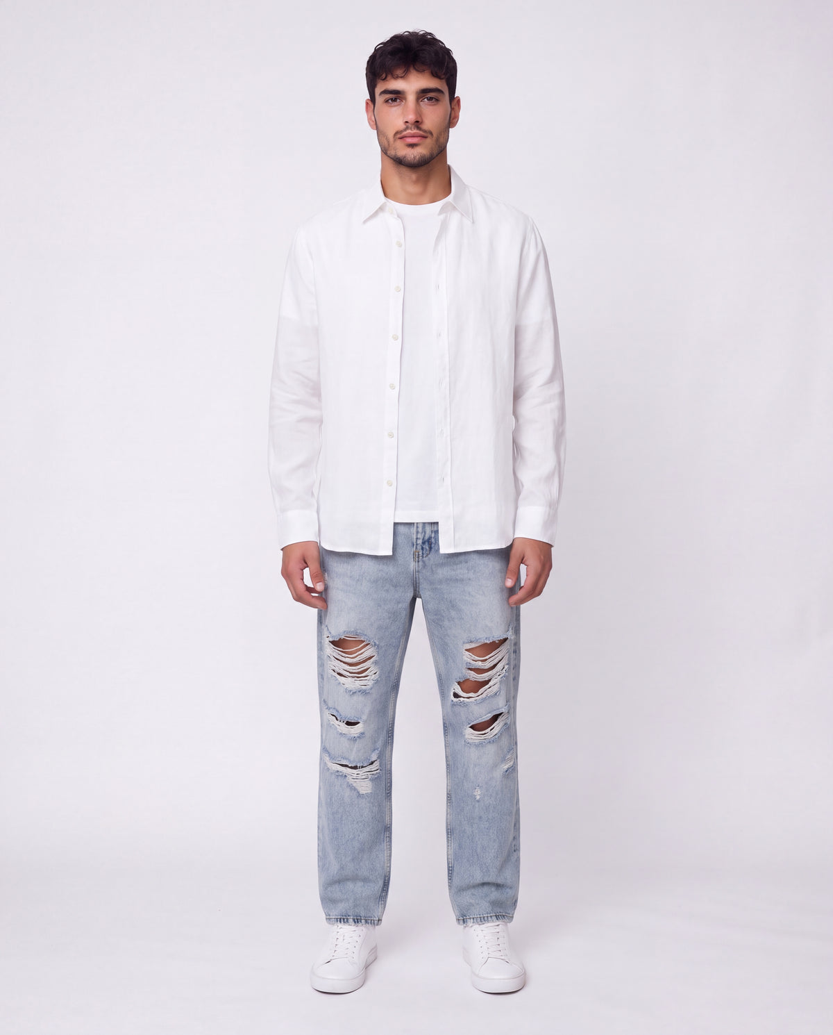 Shirt Oversize- FO White
