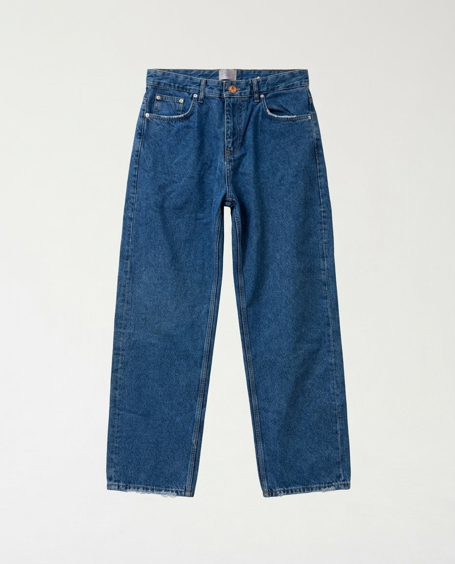 Jeans- Straight Blue 11404