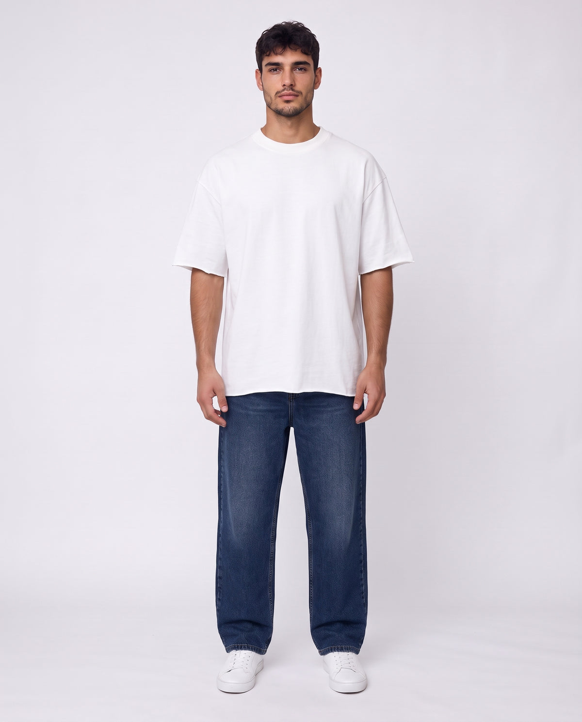 Jeans- Oversize Ren Dark Blue