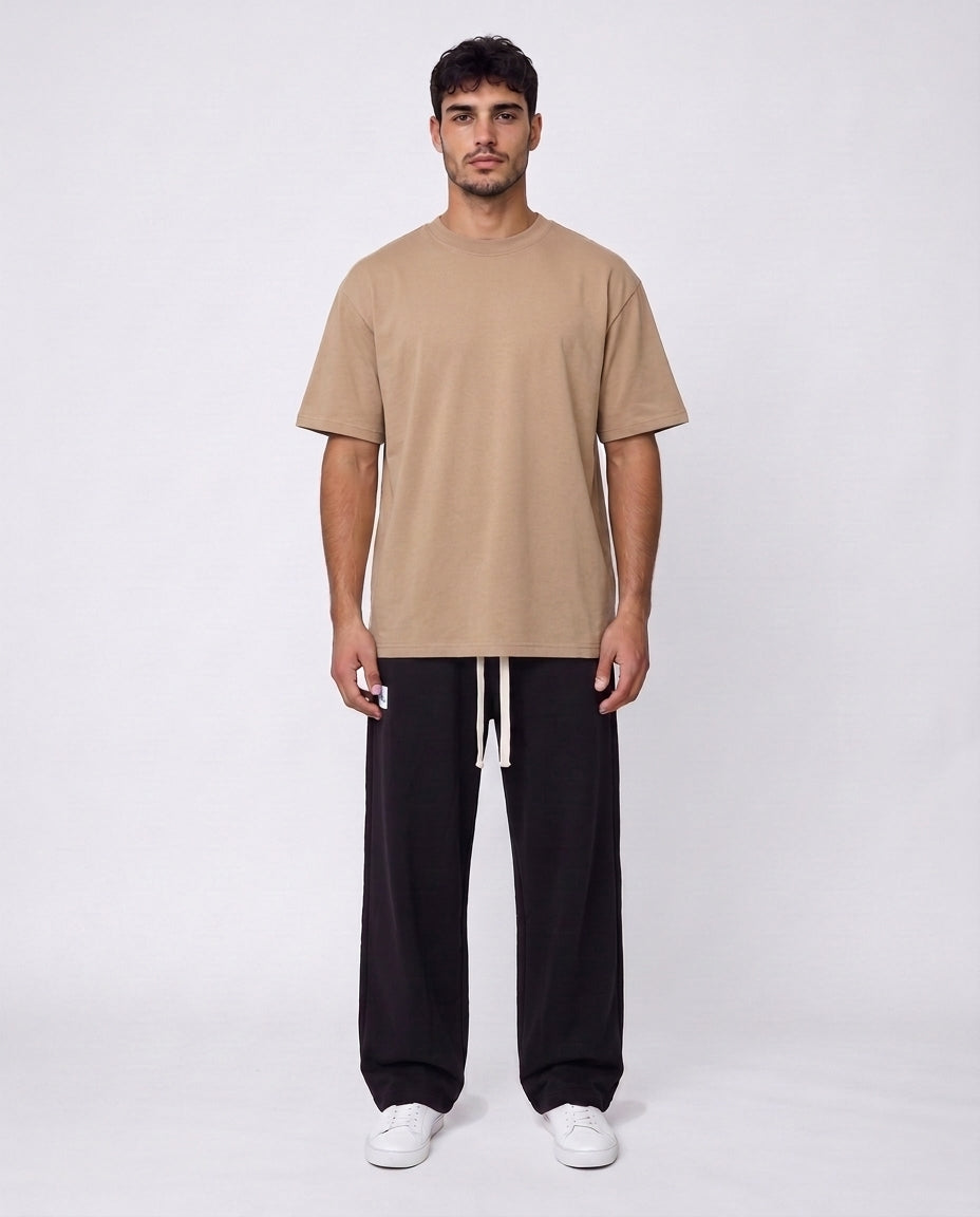 T-shirt- Campy Plain Brown