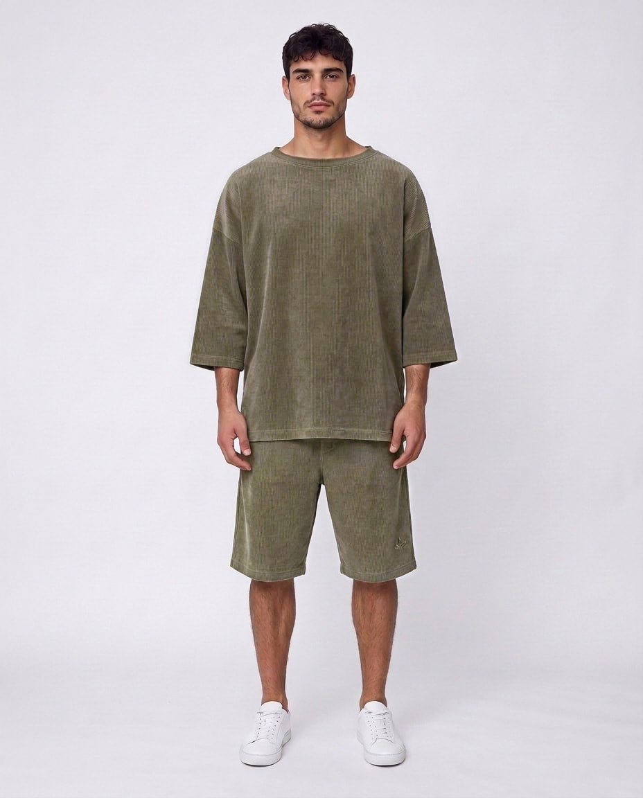 Short - Set Relax Mustard