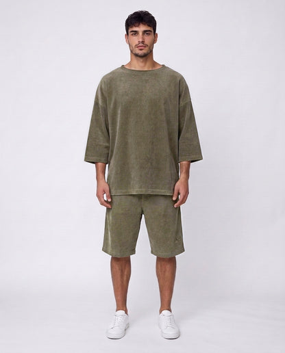 Short - Set Relax Mustard