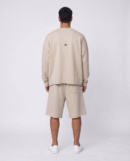 SHIRT- Raw Edge Beige