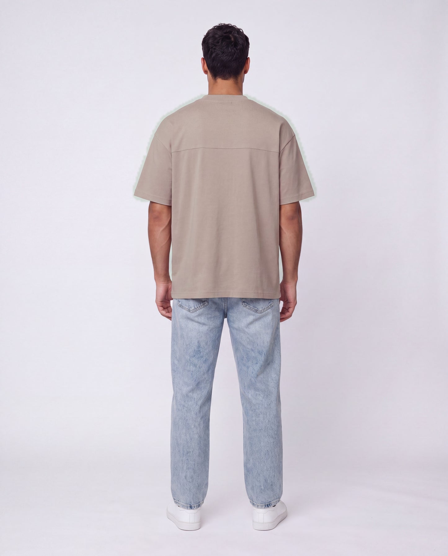 T-shirt- Oversize Flok Mocha