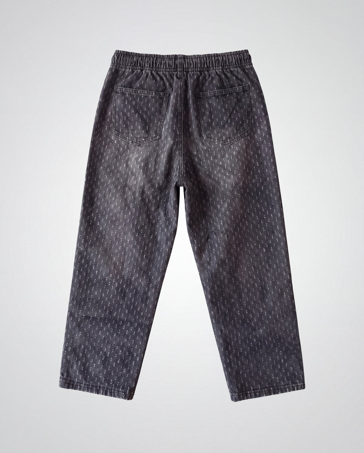 Jeans Lines Texture Rubber Black
