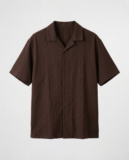 Shirt- Stripes Brown