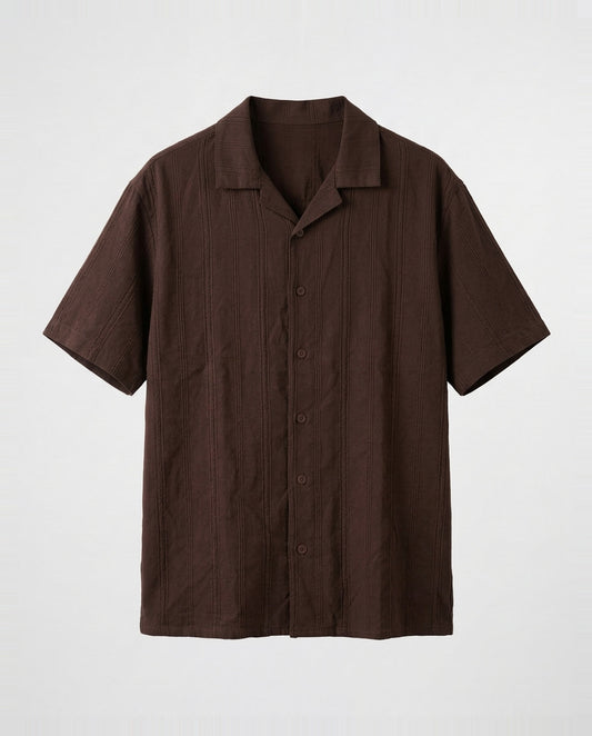 Shirt- Stripes Brown
