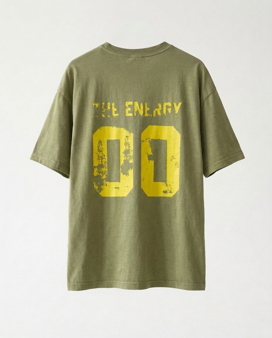 T-shirt- Campy Energy Green