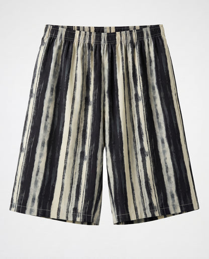 Short - Set Stripes Black