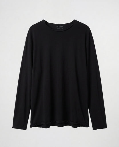 Long shirt- Liam Open Black