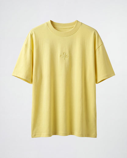 T-shirt- Oversize Flok Yellow