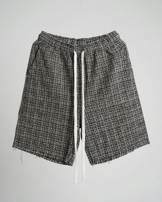 Short - Plaid B&W