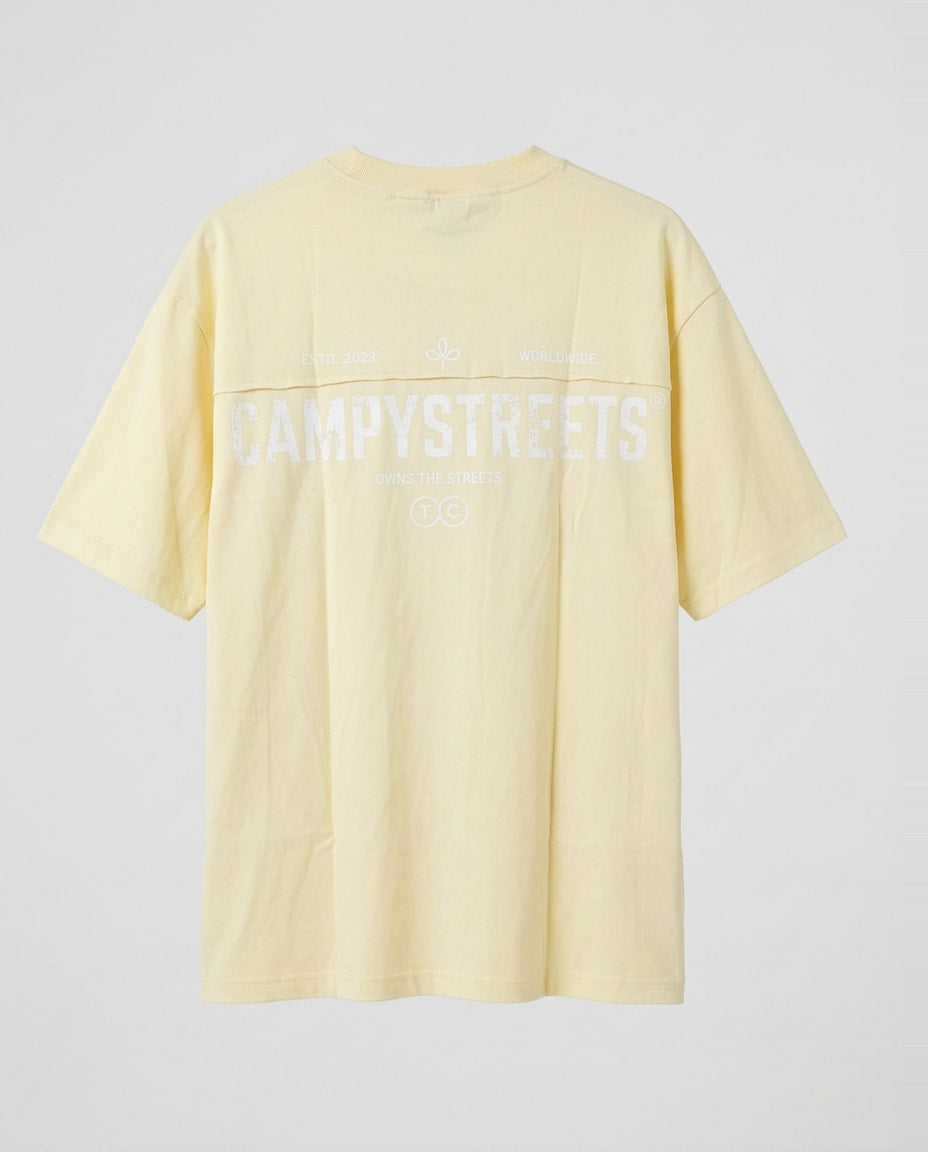 T-shirt- Oversize Stero Yellow