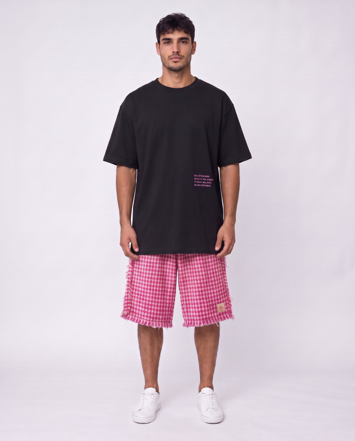 Short - Plaid Pink