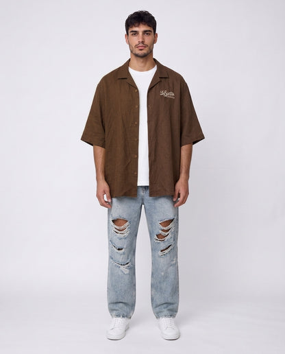 Shirt- Santos Brown