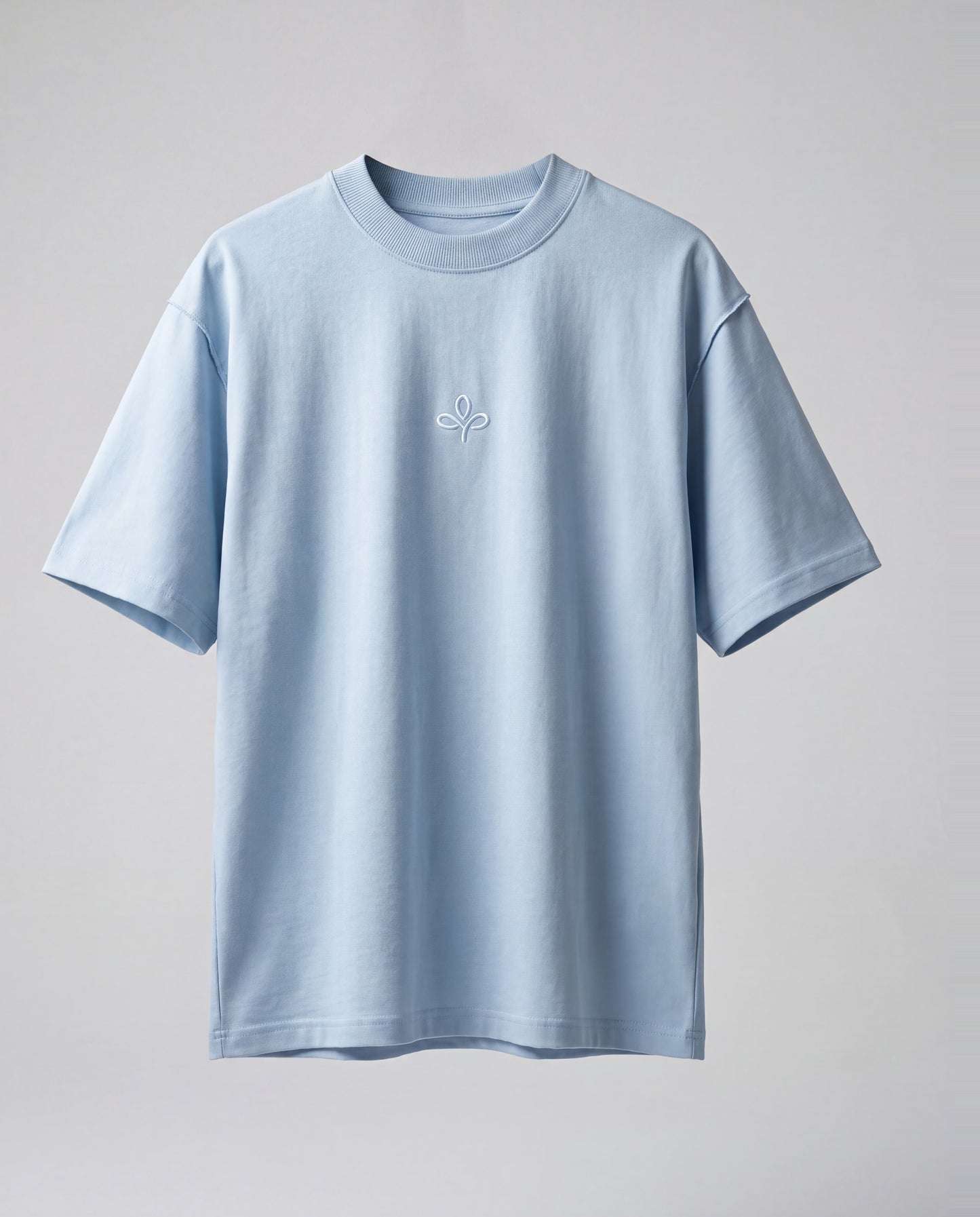 T-shirt- Oversize Flok Light Blue