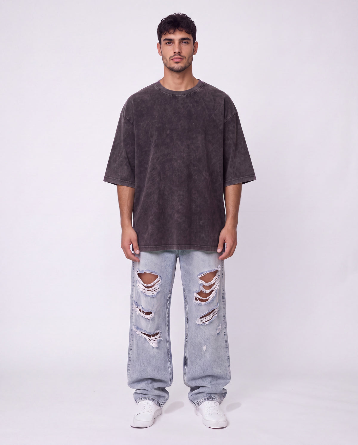 T-shirt- Campy Plain Purple